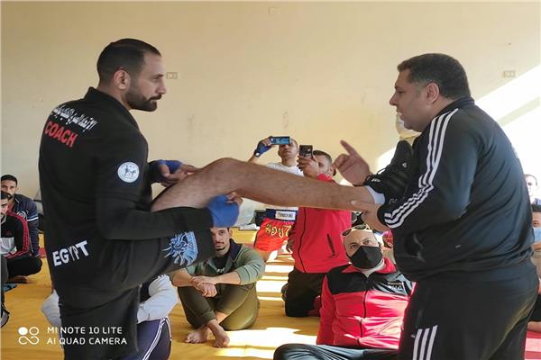 ختام دورة تأهيل مدربي كيك بوكس