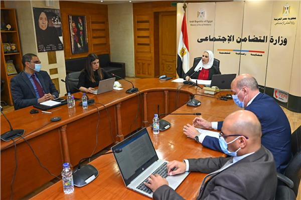 وزيرة التضامن الاجتماعى