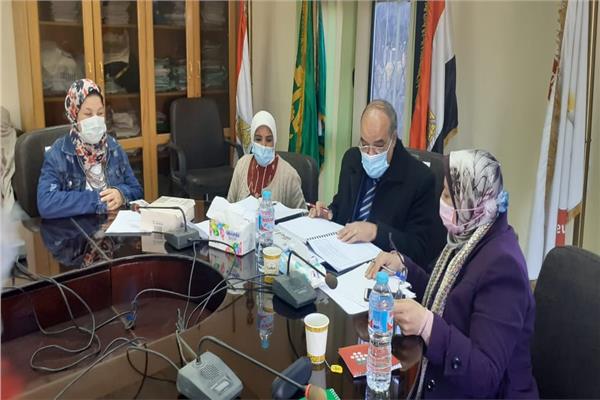 فريق محاكاة يزور تمريض بنها