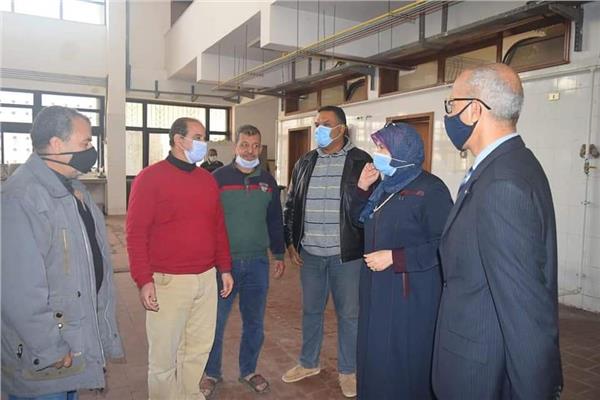 جامعة القناة إعادة رفع البنية التحتية والمسطحات خلال فترة توقف الدراسة