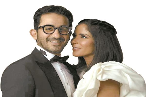 أحمد حلمى ومنى زكى