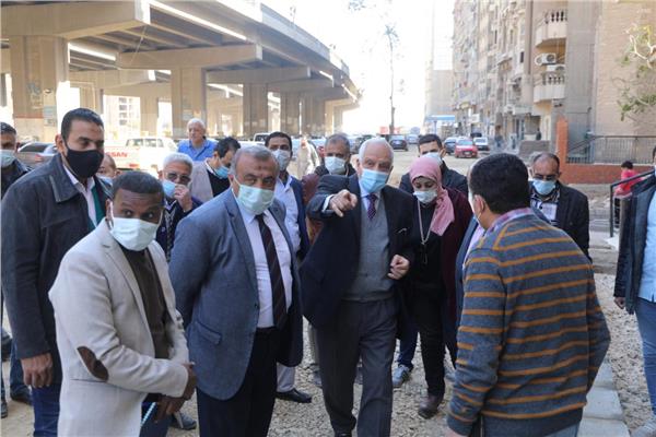 محافظ الجيزة يتابع أعمال التطوير في كورنيش المريوطية ومحور ترسا وخاتم المرسلين والزمر