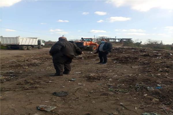 محافظ القليوبية يوجه بتطهير طريق السلخانة أسنيت 