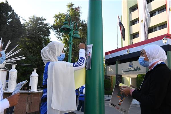  مبادرة الحفاظ على نظافة الشوارع في قنا