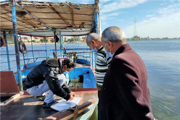  حملات دورية لمراجعة جميع المعديات النهرية