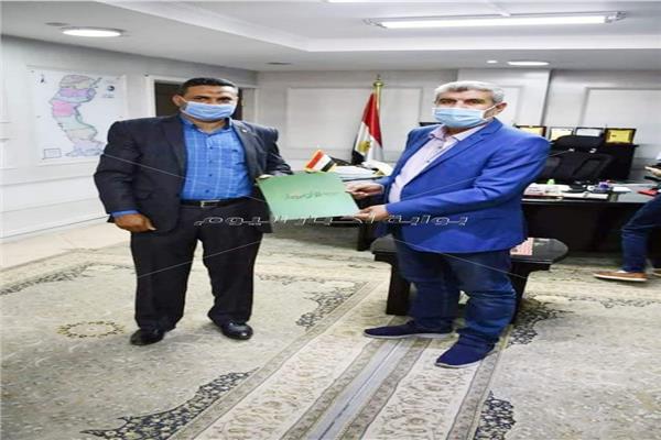 المهندس ياسر الشهاوى رئيس مجلس إدارة شركة مياه الشرب والصرف الصحى بالمنيا 