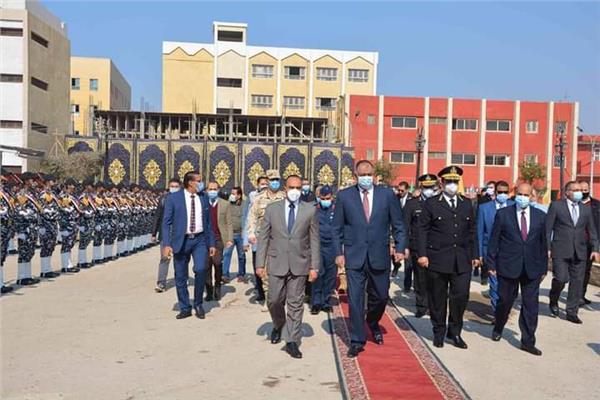 الاحتفالية التي نظمتها مديرية امن المنيا