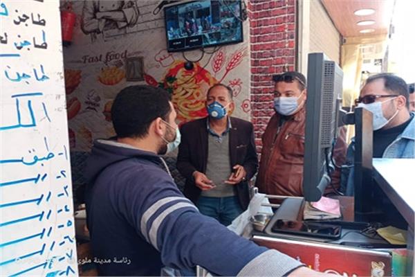  محافظة المنيا يوجه باستمرار الحملات