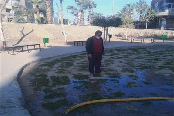 حديقة السمكة بكفر شكر 