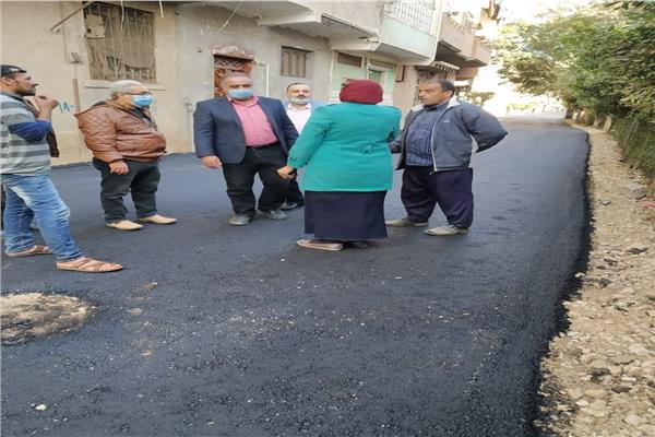 محافظ المنوفية يشدد علي المتابعات الميدانية لأعمال التطوير والرصف  بالمراكز والمدن 