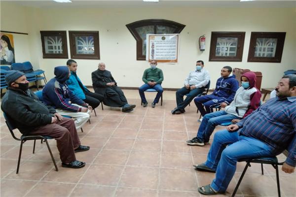 اللقاء الادبى الاسبوعى لنادي الادب بقصر ثقافة ديروط