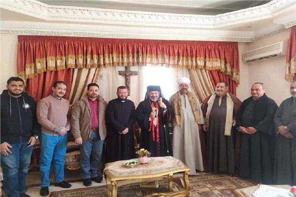  المجلس الرعوي يهني الأنبا توما 