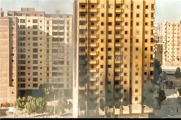 حريق عقار كرداسة