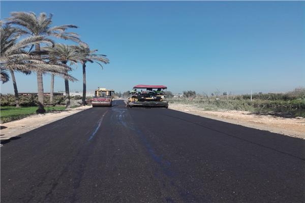  أعمال الرصف ورفع كفاءة الطرق