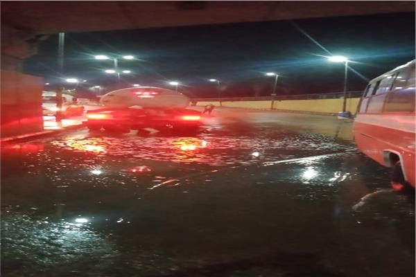 الامطار بأسيوط