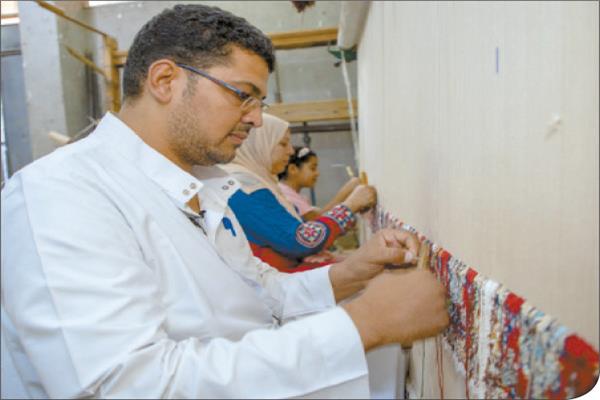   احد مشروعات صندوق تحيا مصر لتمكين المرأة المعيله