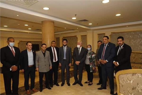  وفد من تنسيقية شباب الأحزاب والسياسيين