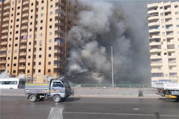 حريق عقار فيصل