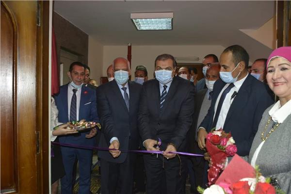 وزير القوى العاملة و محافظ الجيزة يفتتحان مقر إتحاد نقابات عمال الجيزة