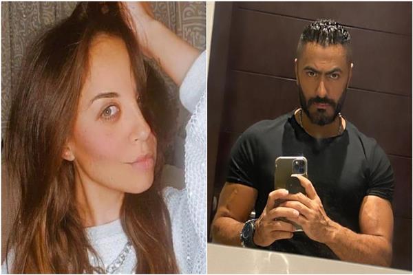 تامر حسني ومريم الخشت