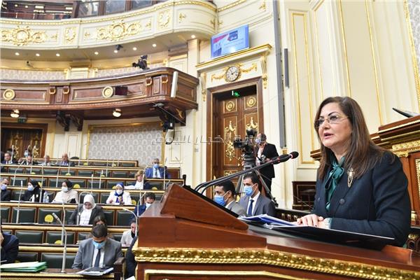وزيرة التخطيط في البرلمان اليوم - تصوير: خالد مشعل