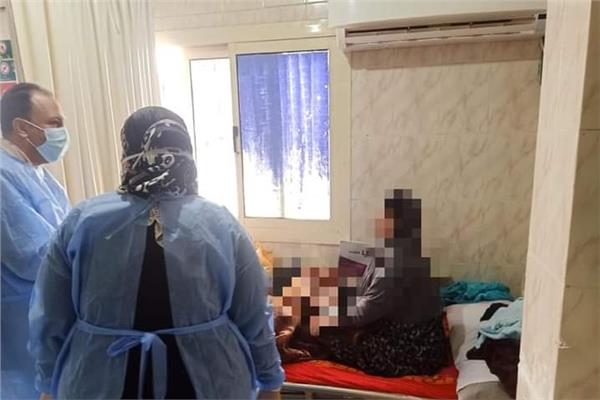 وكيل  وزارةصحة المنوفية يطمئن علي حالة كورونا