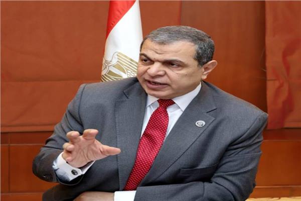 وزير القوي العاملة محمد سعفان