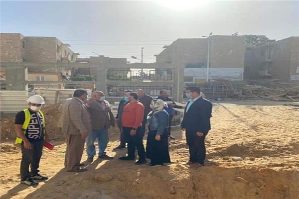  وكيل وزارة الصحة يتفقد مستشفى فايد المركزى