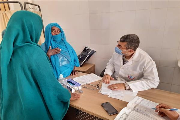 الكشف على 381 مواطنا بحلايب 