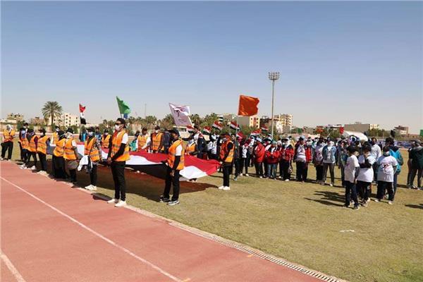 محافظ الوادي الجديد يشهد انطلاق مهرجان الرياضة للجميع 
