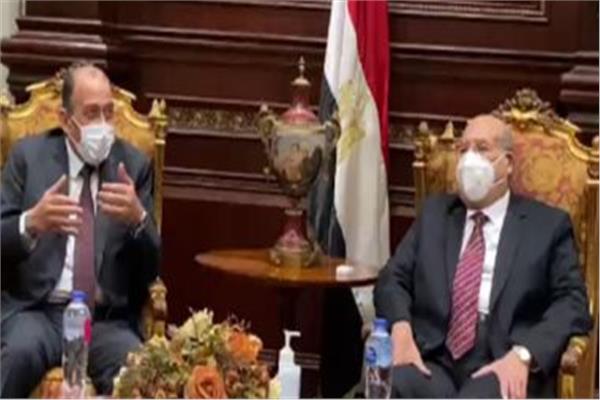 رئيس مجلس الشيوخ ورئيس نادي قضاة مصر‎