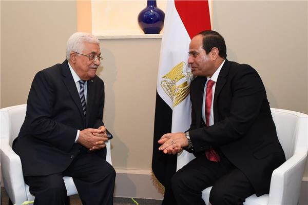 عبد الفتاح السيسي ومحمود عباس