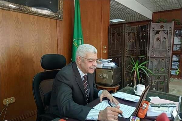 الدكتور احمد فرج القاصد نائب رئيس الجامعة