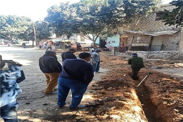 رفع كفاءة محطة مياة الشرب بقريةالكمال