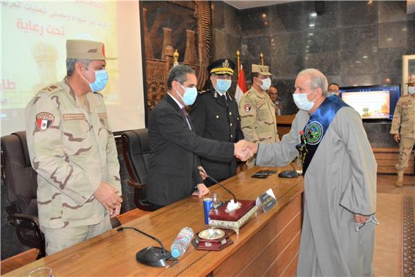 محافظ الغربية يكرم شهداء الجيش
