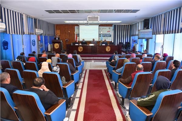 ندوة علمية بجامعة سوهاج عن "تكنولوجيا الاستشعار من البعد ودورها في التنمية المستدامة 