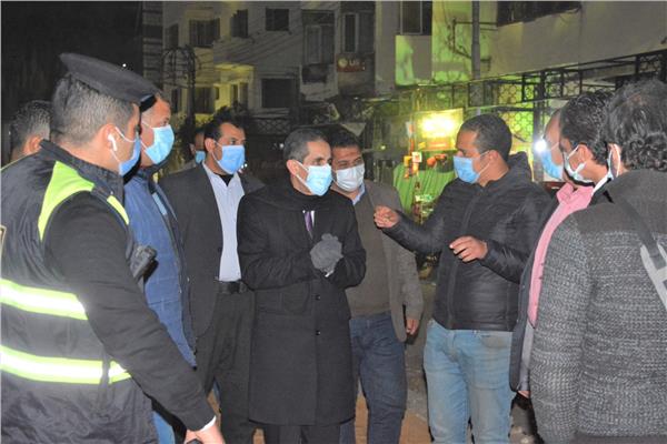 محافظ الغربية يتفقد شوارع العاصمة