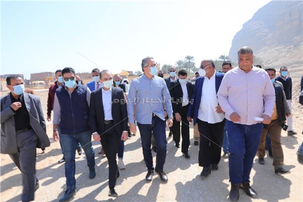 جولة وزير السياحة والآثار