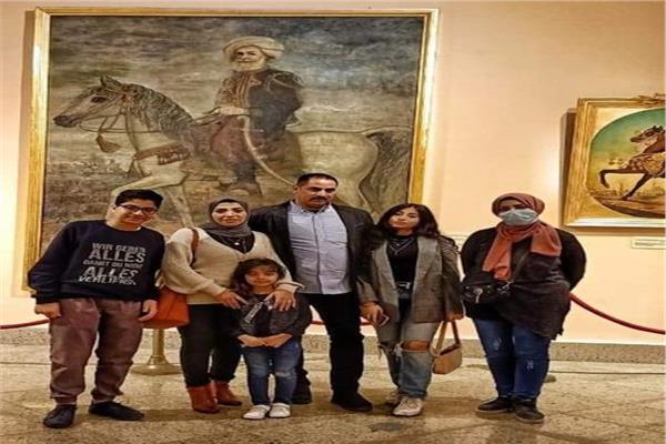 زوار متحف المركبات