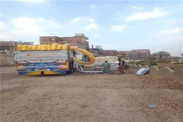 خدمة الغاز الطبيعى بقرية شما بالمنوفيه
