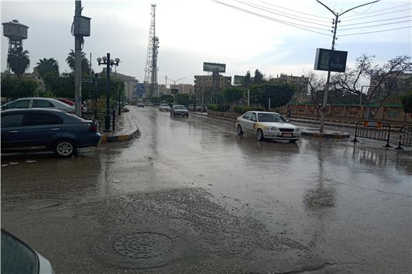 أمطار متوسطة بكفر الشيخ