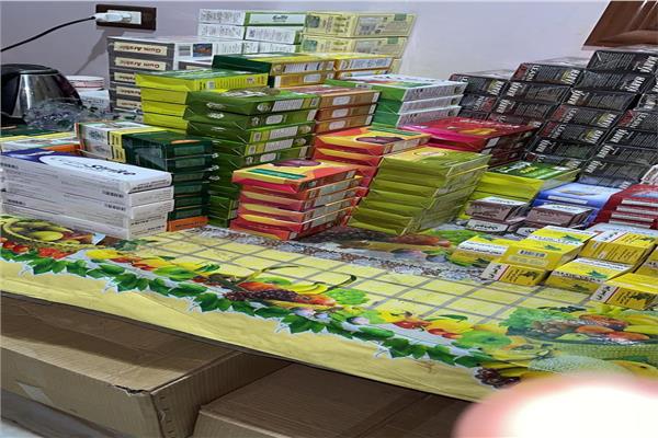  حملة مكبرة من ادارة التفتيش الصيدلي والعلاج الحر بالشرقية 