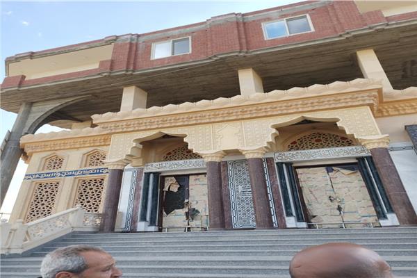 ازالة مسجد مخالف بالبحيرة 