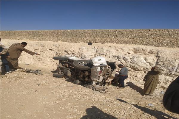  حادث سقوط سيارة بالجلالة