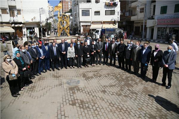 محافظ الغربية وأعضاء مجلسي النواب والشيوخ في زيارة ترويجية لمسار العائلة المقدسة بسمنود 