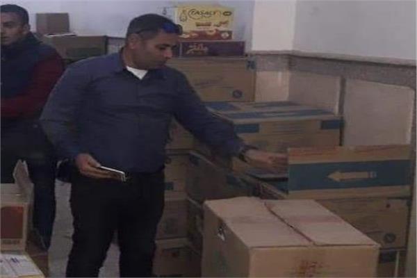 خلال الحملة التموينية 