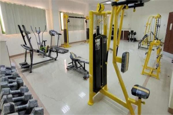 افتتاح أول صالة للألعاب الرياضية بكلية الطب البيطري بجامعة سوهاج