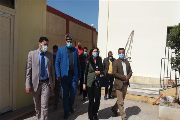هدوء  بلجان إمتحانات الدراسات العليا بجامعه السادات  