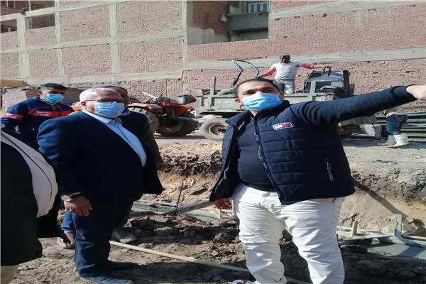 رئيس شركة مياه المنوفية يزور محطة مياه الزراعة بقويسنا