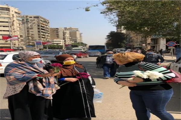 زهور روسية للمرأة المصرية